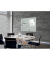 Glas-Magnetboard artverum, GL213, 120x90cm, Tempered Glas, Rückseite Metall, Glas