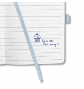 Notizbuch JN119, Conceptum Jolie Flair, blau, A5, liniert, 80g, 87 Blatt / 174 Seiten