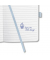 Notizbuch JN119, Conceptum Jolie Flair, blau, A5, liniert, 80g, 87 Blatt / 174 Seiten