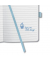 Notizbuch JN119, Conceptum Jolie Flair, blau, A5, liniert, 80g, 87 Blatt / 174 Seiten