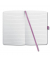 Notizbuch JN119, Conceptum Jolie Flair, blau, A5, liniert, 80g, 87 Blatt / 174 Seiten