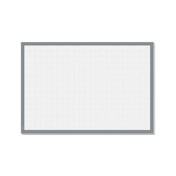 4004360817762 - Schreibunterlage Squared HO260 weiß-grau kariert 59x41cm 4004360817762 Sigel