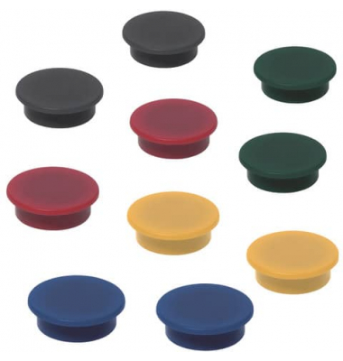 Haftmagnet Meet up, MU197, Rund, 25mm &Oslash;, farbig sortiert, 320g