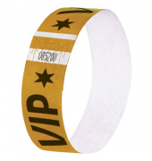 Eintrittskontrollband VIP 120ST gold