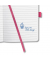 Notizbuch JN104, Conceptum Jolie Flair, pink, A6, liniert, 80g, 87 Blatt / 174 Seiten