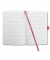 Notizbuch JN104, Jolie, pink, A6, liniert, 80g, 87 Blatt / 174 Seiten