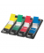 Haftmarker HN495, 70x77mm, farbig sortiert, Z-Notes, rechteckig