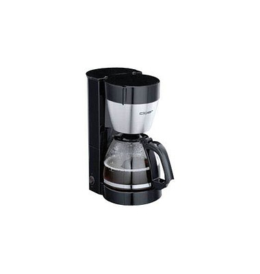 Cloer 5019 Kaffeemaschine schwarz, 10 Tassen