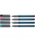 Folienstifte-Set Maxx, 112494, 4-farbig sortiert, 0,4mm, Rundspitze, nachf&uuml;llbar