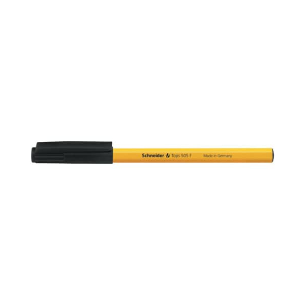 50 Stück Schneider Kugelschreiber Tops 505 F schwarz, Strichstärke ca. 0,4mm 4004675004529 Schneider