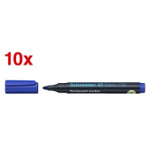 Permanentmarker Maxx 130, 50-113003, Pack, blau, 1-3mm Rundspitze