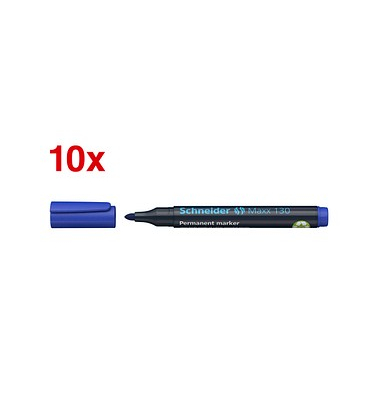 Maxx 130 Permanentmarker blau 1,0 - 3,0 mm