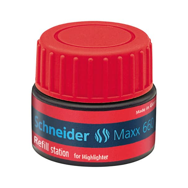 4004675010773 -  Textmarkernachfülltinte Maxx 660 407959 rot 4004675010773 Schneider