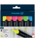 Textmarker Job, 500398, Etui, 6-farbig sortiert, 1+5mm Keilspitze