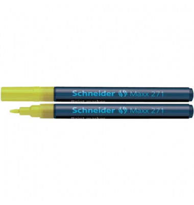 Lackmarker Maxx 271, 127105, Stift, gelb, 1-2mm Rundspitze
