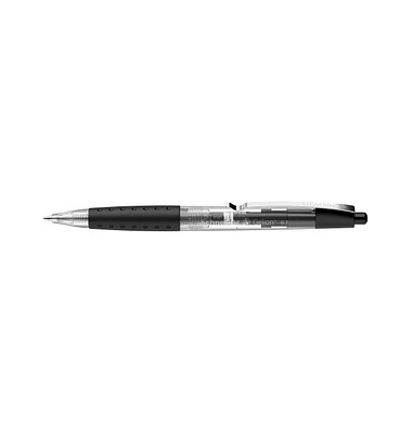 Gelion+ Gelschreiber schwarztransparent 0,4 mm, Schreibfarbe: schwarz