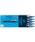Druckbleistift Graffix, 407816, blau, 0,7mm, HB