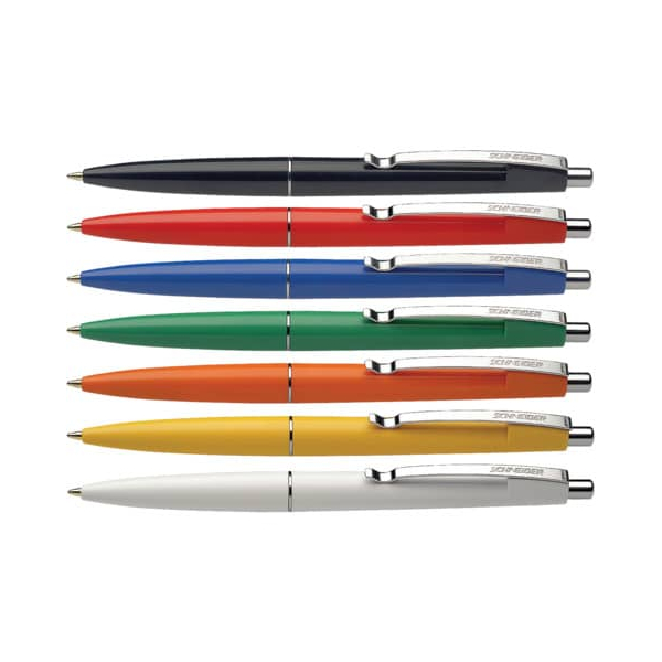 50 Stück Schneider Kugelschreiber Office 50er Pack sortiert, Mine blau 4004675038678 Schneider