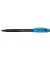 Fineliner Topliner 967, 408274, schwarz (Schreibfarbe: hellblau), 0,4mm