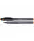 Fineliner Topliner 967, 408270, schwarz (Schreibfarbe: orange), 0,4mm
