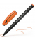 Fineliner Topliner 967, 408270, schwarz (Schreibfarbe: orange), 0,4mm