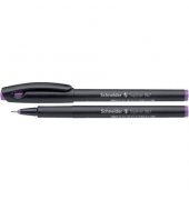 Fineliner Topliner 967, 408272, schwarz (Schreibfarbe: violett), 0,4mm