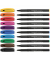 Fineliner-Set Topliner 967, 408282, grau/schwarz (Schreibfarbe: 10-farbig sortiert), 0,4mm