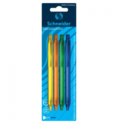 Kugelschreiber Fave 406588, blau, M, nachf&uuml;llbar