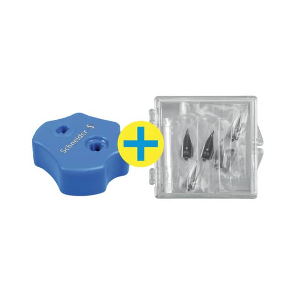 6 Stück Schneider Ersatzfeder B für Base Kid, 4me,ID mit Steckhilfe 4004675080158 Schneider