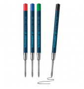 Kugelschreibermine Slider 755 400222, schwarz, blau, 1,4mm, Gro&szlig;raummine