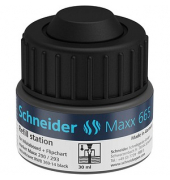  Textmarkernachfülltinte Maxx 665, 407966, schwarz,