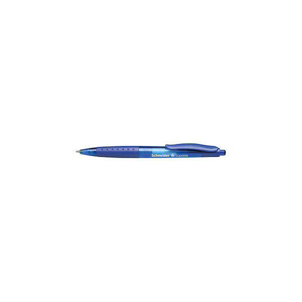 20 Stück Schneider Kugelschreiber Suprimo blau, Schreibfarbe blau 4004675093653 Schneider