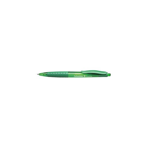 20 Stück Schneider Kugelschreiber Suprimo grün, Schreibfarbe grün 4004675093684 Schneider