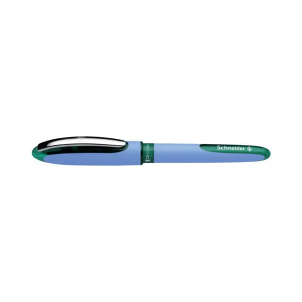 10 Stück Schneider Tintenroller One Hybrid N 0.5 grün, Hybrid-Needle-Spitze 0,5 mm 4004675099167 Schneider