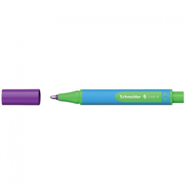 Kugelschreiber Slider Link-It 461454, violett, XB, Einweg