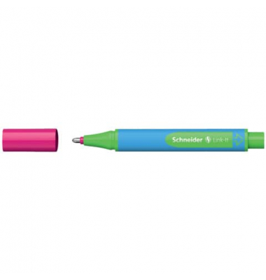 Kugelschreiber Slider Link-It 461455, pink, XB, Einweg