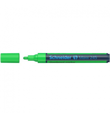  Glasboardmarker Maxx 245, 124504, Stift, gr&uuml;n, 1-3mm Rundspitze