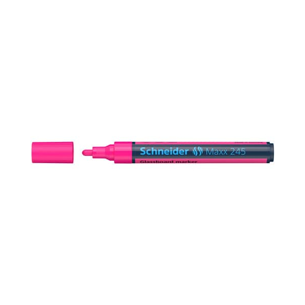 4004675135513 -  Glasboardmarker Maxx 245 124509 pink 1-3mm Rundspitze 4004675135513 Schneider