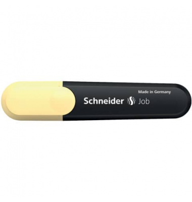 Textmarker Job Pastell, 471532, vanille, 1-5mm Keilspitze