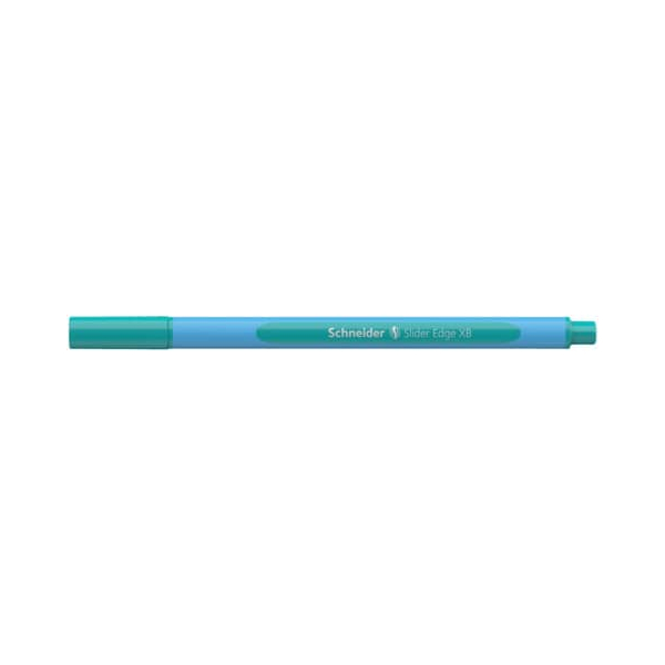 5 Stück Schneider Kugelschreiber Slider Edge 473868, ozeanblau, XB, Einweg 4004675138316 Schneider