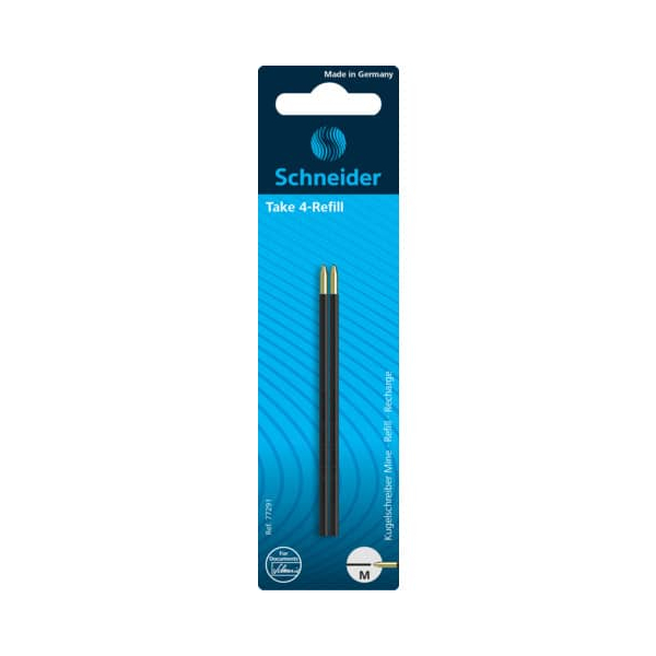 4004675139511 - Kugelschreiber Mine Take 4-Refill schwarz Blisterkarte mit 4004675139511 Schneider