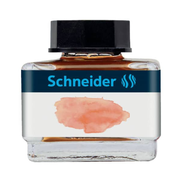 4004675141187 - Tintenglas Pastell 15 ml Apricot flüssige Pastell-Tinte 4004675141187 Schneider
