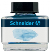 Tintenglas Pastell 15 ml Ice Blue, flüssige Pastell-Tinte