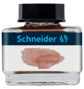 Tintenglas Pastell 15 ml Cognac, flüssige Pastell-Tinte