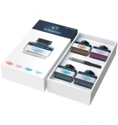 Pastell-Tintengläser Geschenkset 1 4x Tintenglas 15ml, Tintenkonverter