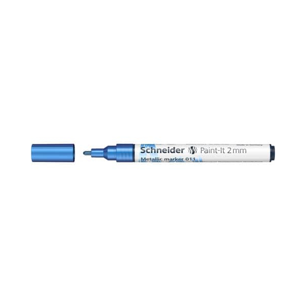 4004675151575 - Metallicmarker 011 Paint-It 2 mm blue metallic 4004675151575 Schneider 4004675151575 - Metallicmarker 011 Paint-It 2 mm blue metallic 4004675151575 Schneider