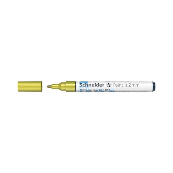 4004675151636 - Metallicmarker 011 Paint-It 2 mm yellow metallic 4004675151636 Schneider