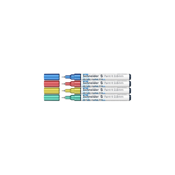 4004675151810 - Metallicmarker 010 PI 08 mm Set 2 4er Etui farbig sortiert 4004675151810 4 Satz 4004675151810 - Metallicmarker 010 PI 08 mm Set 2 4er Etui farbig sortiert 4004675151810 4 Satz