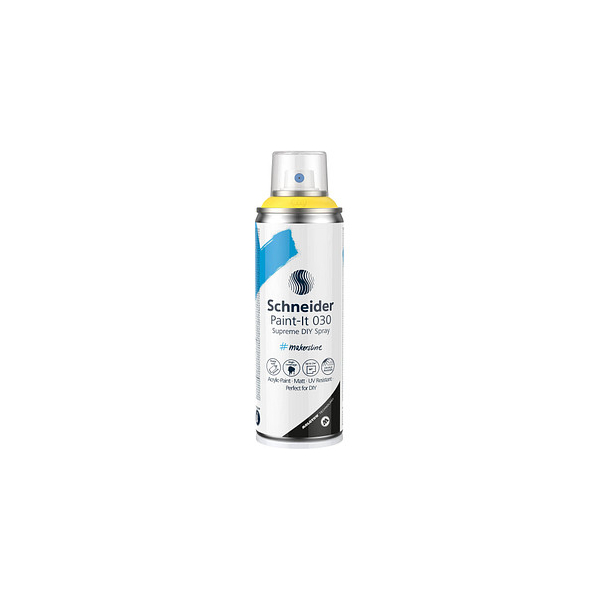 4004675152480 - Supreme DIY Spray Paint-It 030 yellow 4004675152480 Schneider 4004675152480 - Supreme DIY Spray Paint-It 030 yellow 4004675152480 Schneider