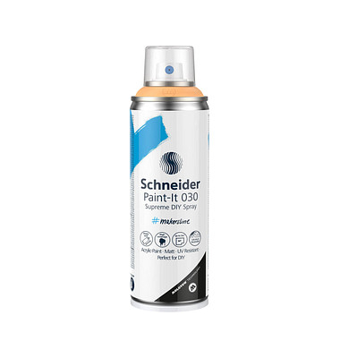Schneider Paint-It 030 Supreme DIY Acrylspray Sprühfarbe apricot pastel